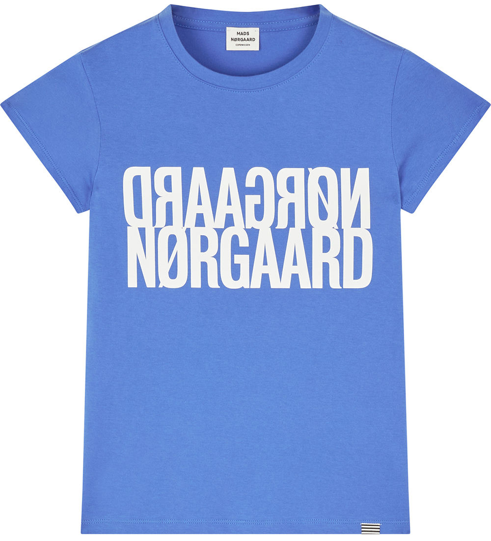 Mads Nørgaard T-shirt - Tuvina - Amparo Blue