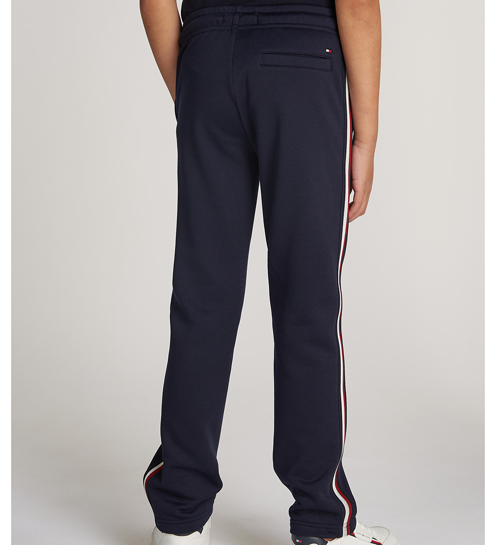 Tommy Hilfiger Sweatpants - Global Stripe - Desert Sky