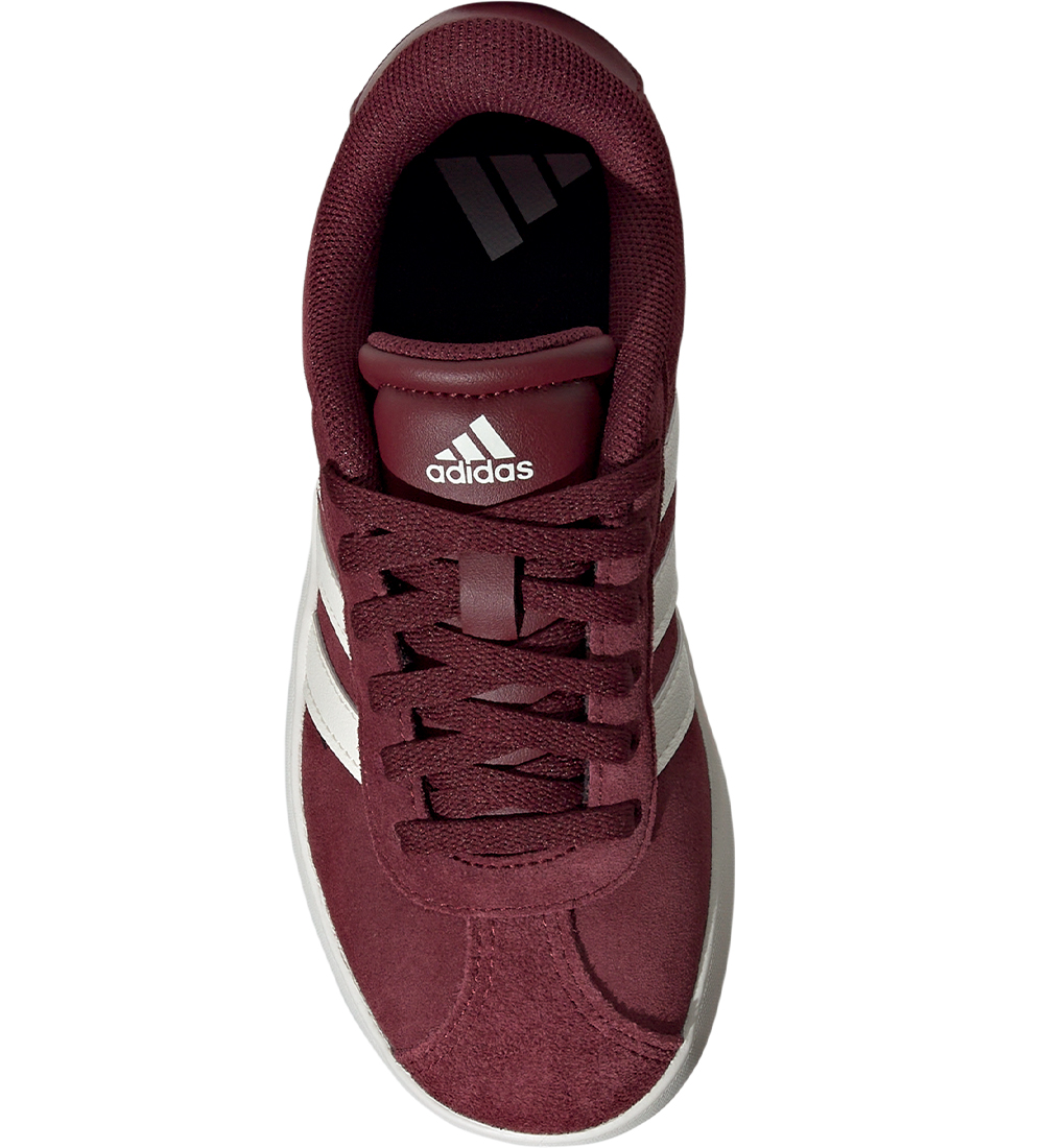 adidas Performance Sko - VL Court 3.0 K - Bordeaux Rød/Hvid