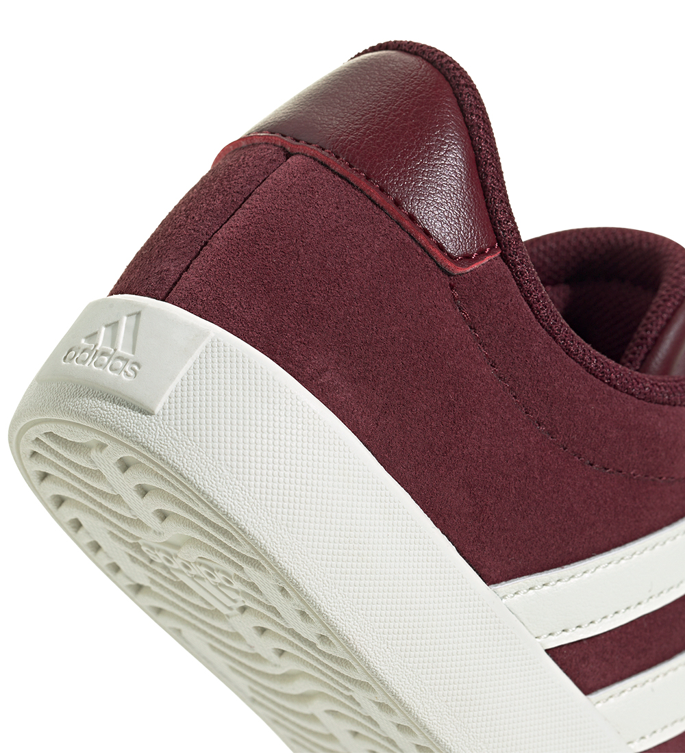 adidas Performance Sko - VL Court 3.0 K - Bordeaux Rød/Hvid