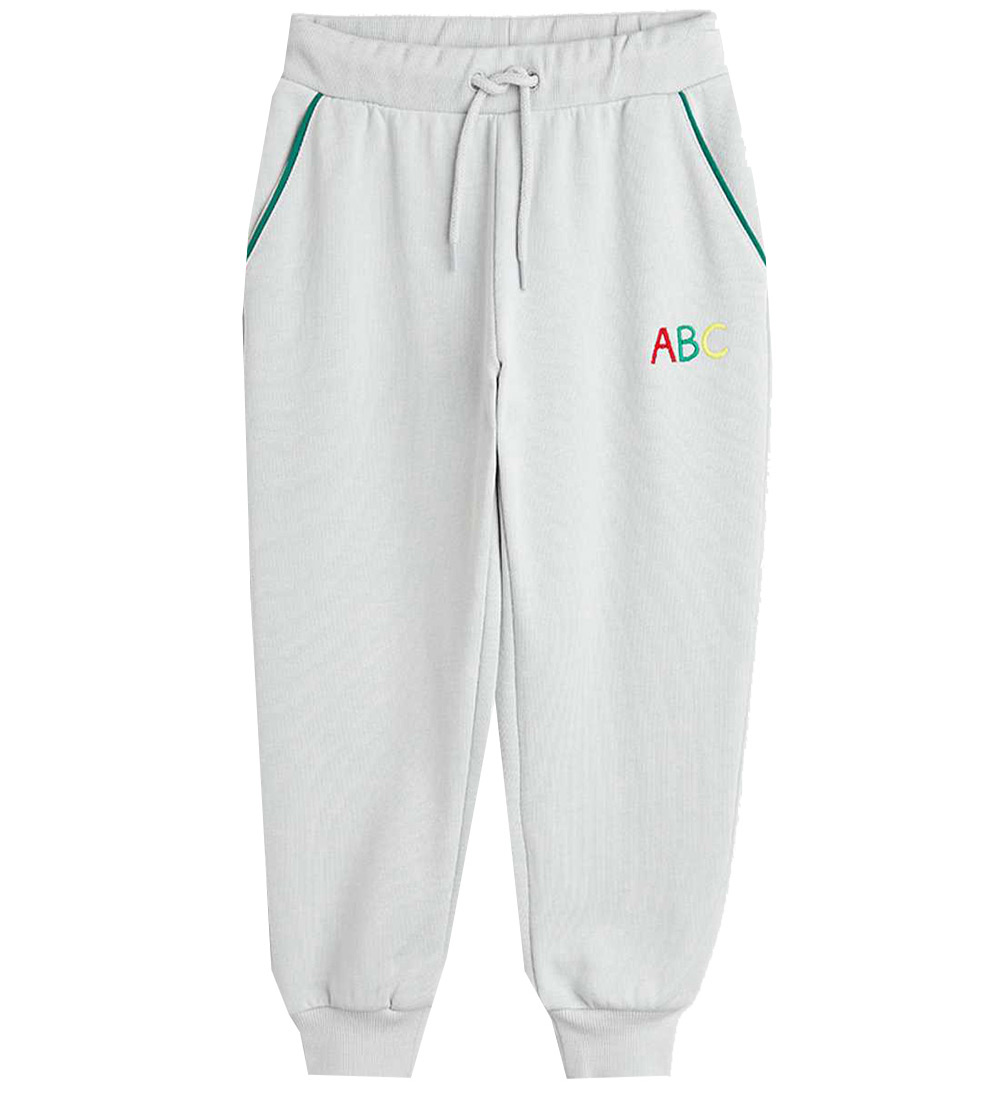 Mini Rodini Sweatpants - ABC - Grå