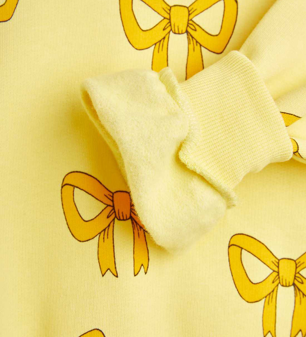 Mini Rodini Sweatshirt - Bow - Gul