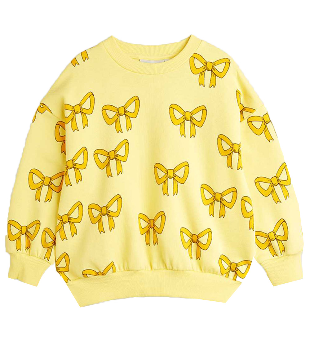 Mini Rodini Sweatshirt - Bow - Gul