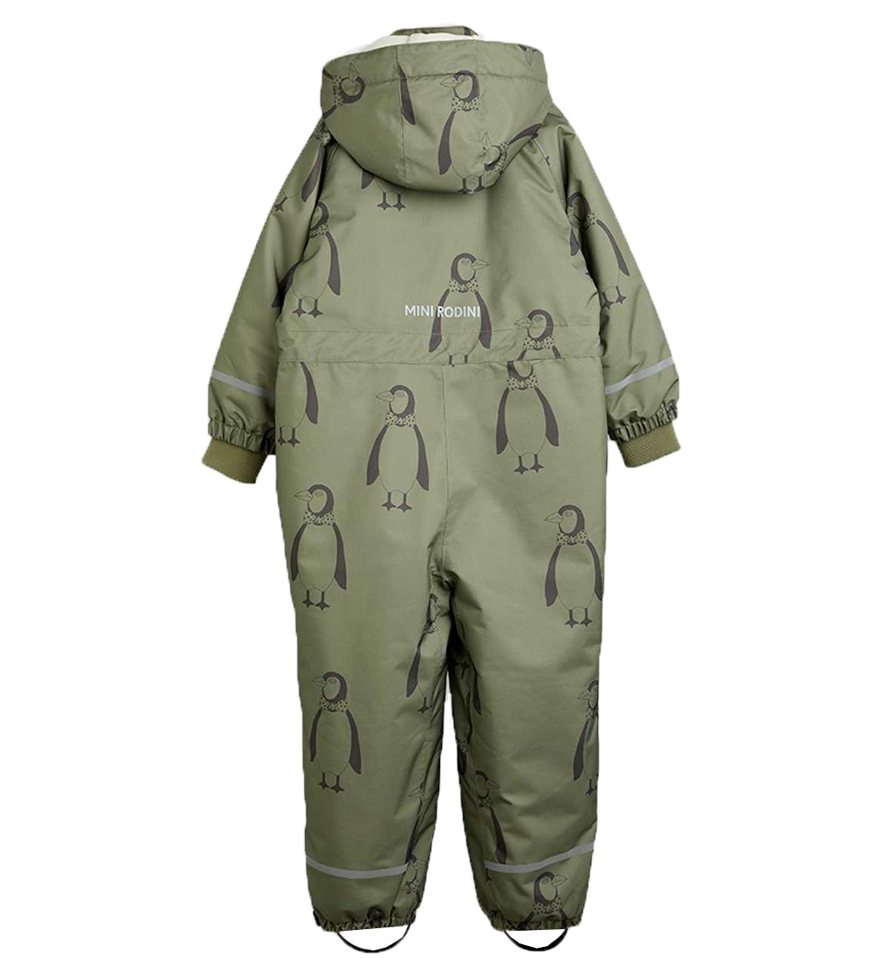 Mini Rodini Flyverdragt - Penguin - Grøn