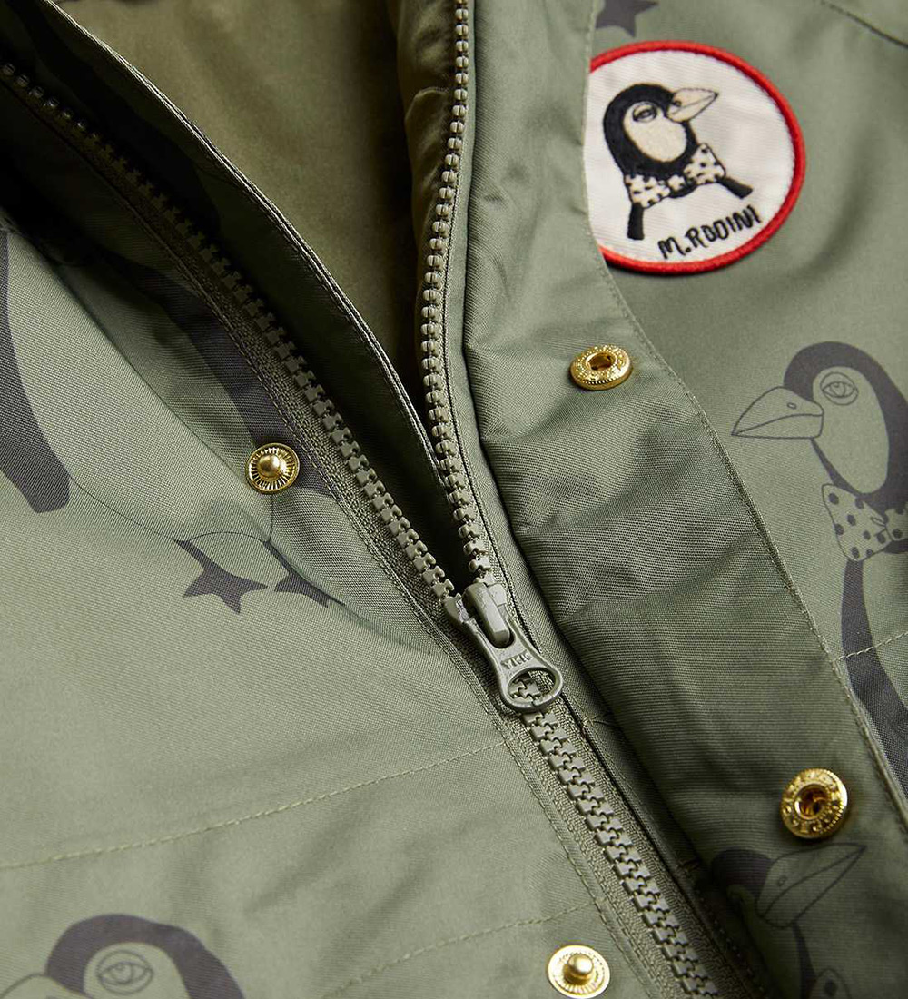 Mini Rodini Flyverdragt - Penguin - Grøn