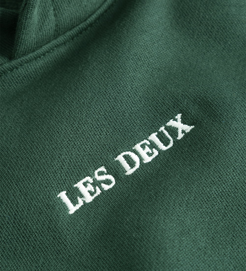 Les Deux Hættetrøje - Pine Green