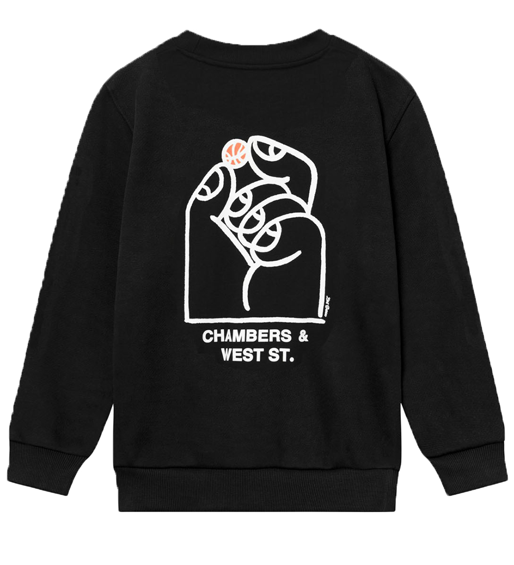 Les Deux Sweatshirt - Washington - Black/ Light Ivory