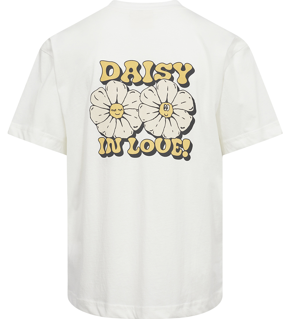 Sofie Schnoor T-Shirt - White Alyssum m. Print