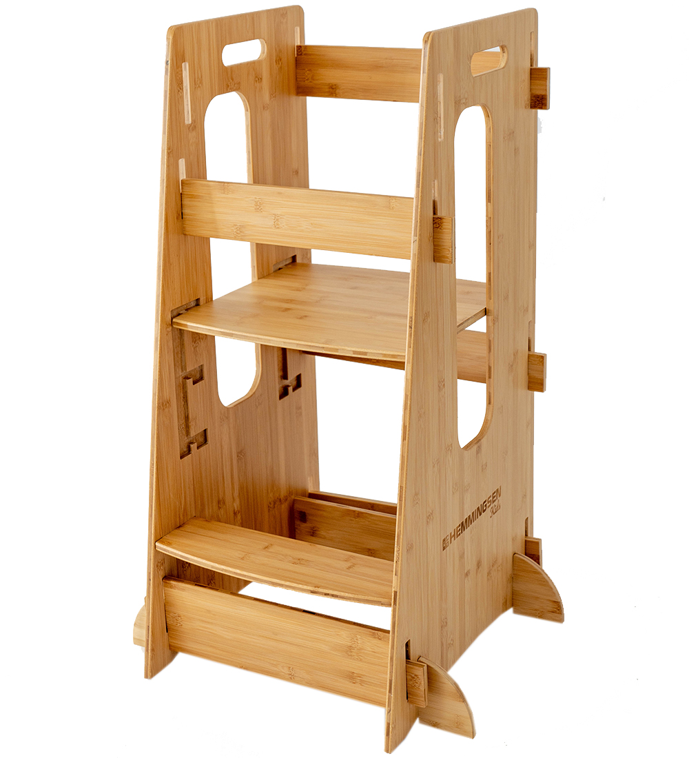 Hemmingsen Kids Læringstårn - Ninna - 54x48x91,5 cm - Natur