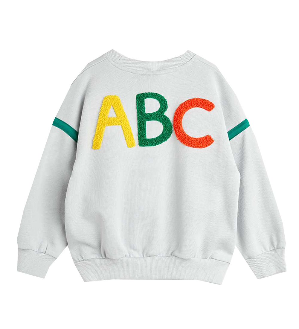 Mini Rodini Sweatshirt - ABC - Grå
