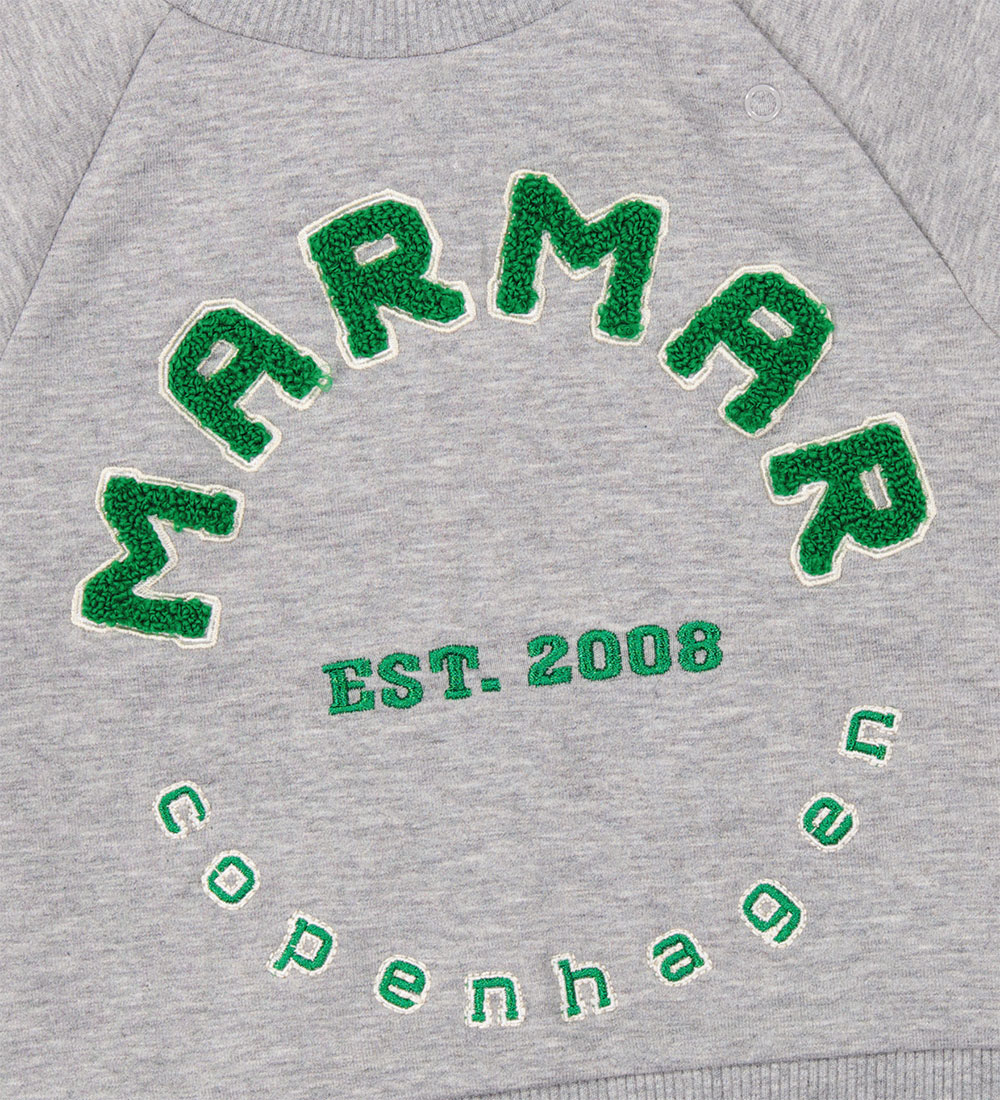 MarMar Sweatshirt - Theos B - Green Logo
