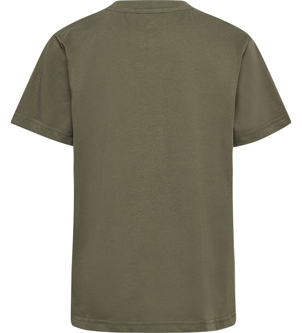Hummel T-shirt - HmlTres - Dusty Olive