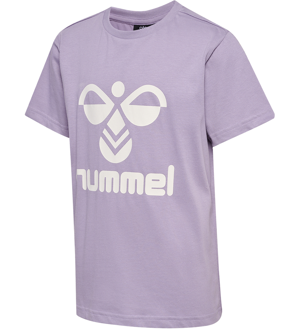 Hummel T-shirt - HmlTres - Lavender Gray