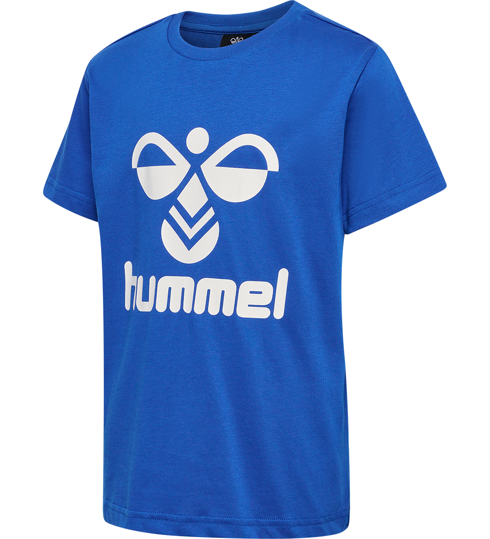 Hummel T-shirt - HmlTres - Blue Lolite