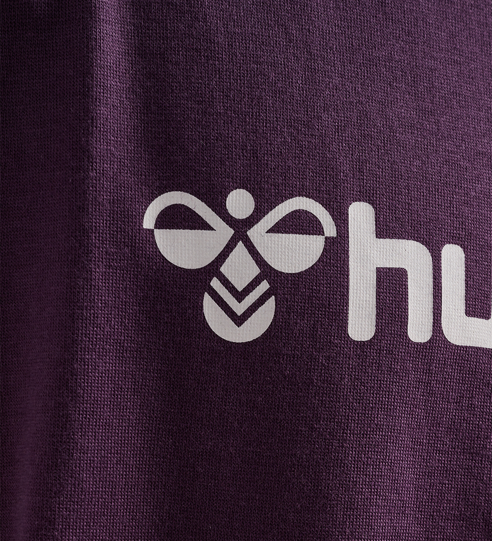 Hummel Shorts/T-shirt - hmlNova - Plum Perfect