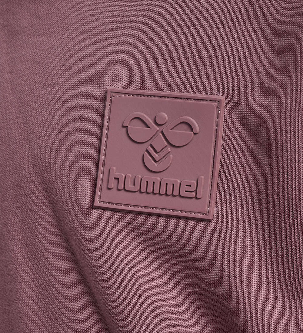 Hummel Hættetrøje - HmlClean - Rose Taupe