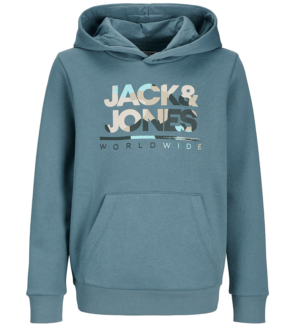 Jack & Jones Hættetrøje - JjLuke - Goblin Blue