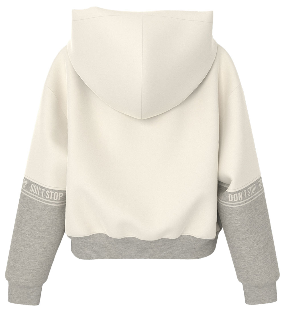 Name It Hættetrøje - NkfNoli - Grey Melange