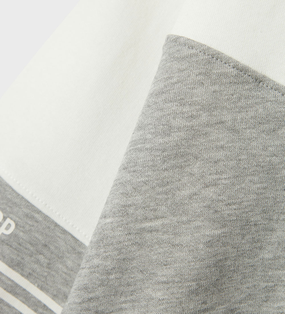 Name It Hættetrøje - NkfNoli - Grey Melange