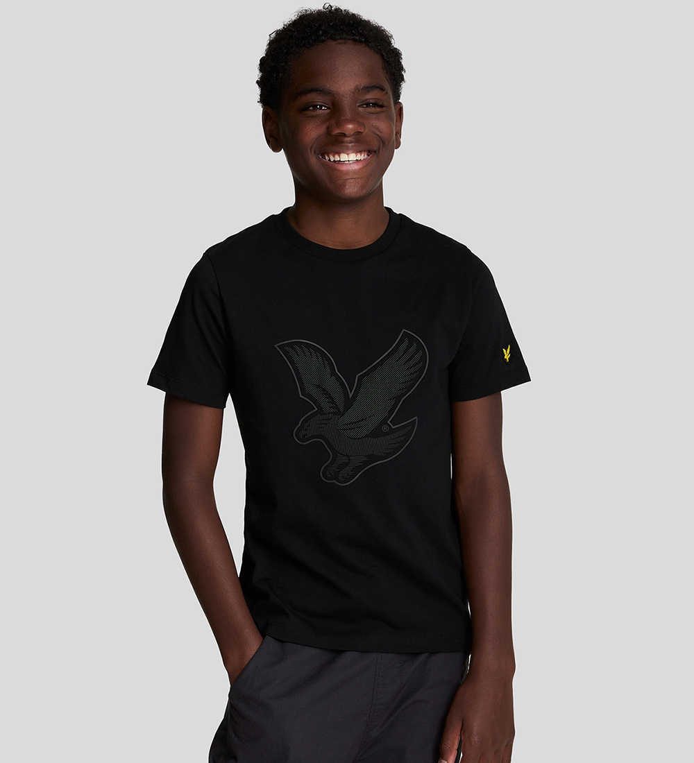Lyle & Scott T-shirt - Graphic Eagle - Jet Black