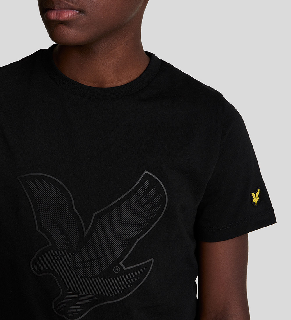 Lyle & Scott T-shirt - Graphic Eagle - Jet Black