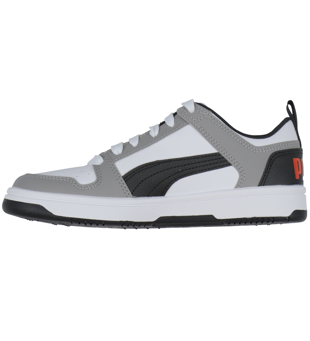 Puma Sko - Puma Rebound Layup Lo SL Jr - Hvid