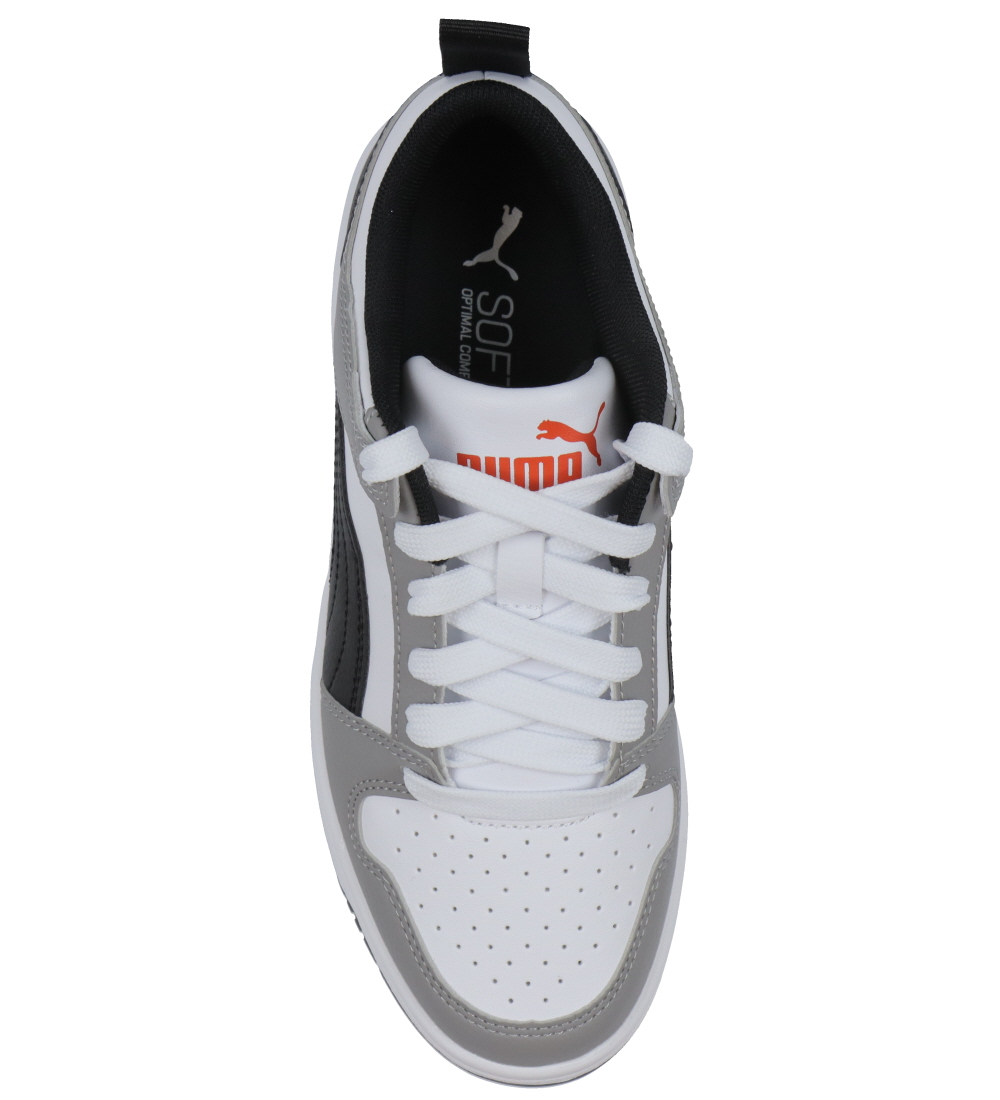 Puma Sko - Puma Rebound Layup Lo SL Jr - Hvid