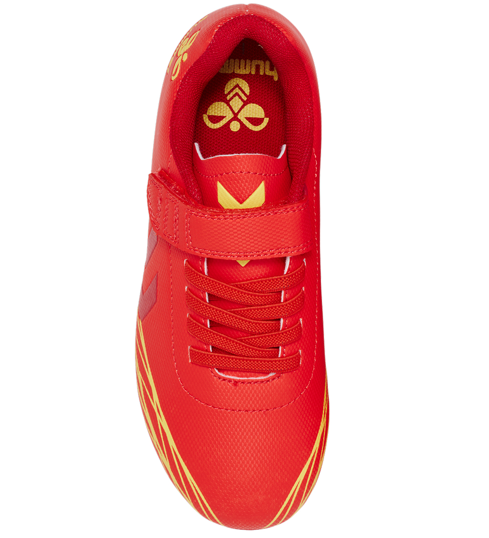 Hummel Fodboldstøvler - TOP STAR F.G. JR - HAUTE RED