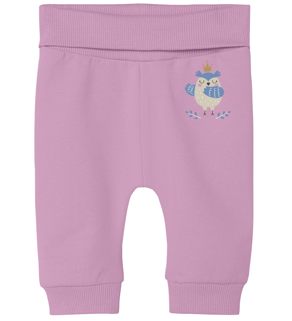 Name It Sæt - Body l/æ/Bukser - NBfVrillie - Pastel Lavender