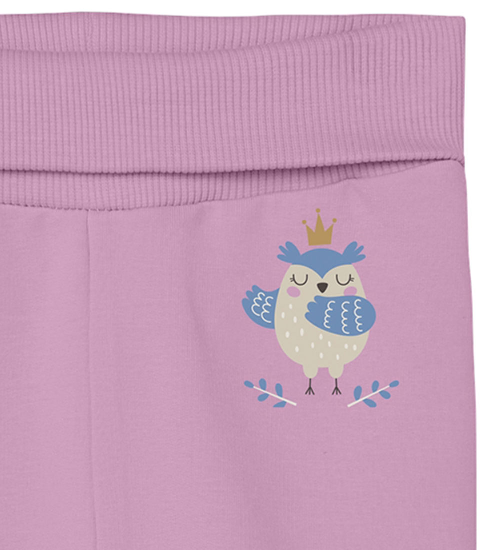 Name It Sæt - Body l/æ/Bukser - NBfVrillie - Pastel Lavender