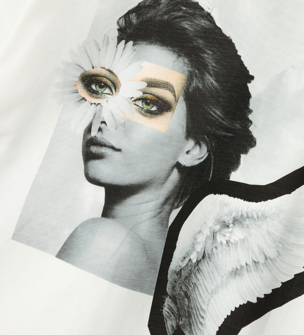 LMTD T-shirt - NlfNora - White Alyssum