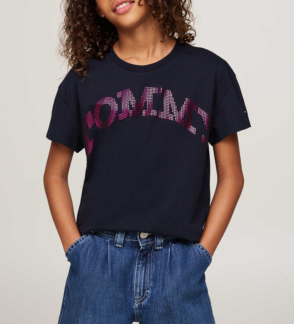 Tommy Hilfiger T-shirt - Tommy Dot Foil - Desert Sky
