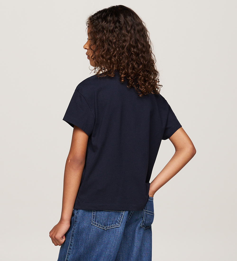 Tommy Hilfiger T-shirt - Tommy Dot Foil - Desert Sky