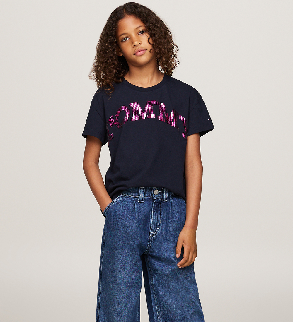 Tommy Hilfiger T-shirt - Tommy Dot Foil - Desert Sky