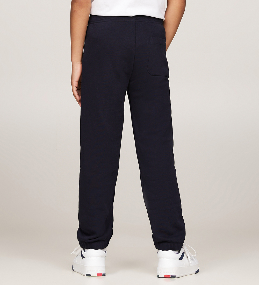 Tommy Hilfiger Sweatpants - TH Logo Puff - Desert Sky