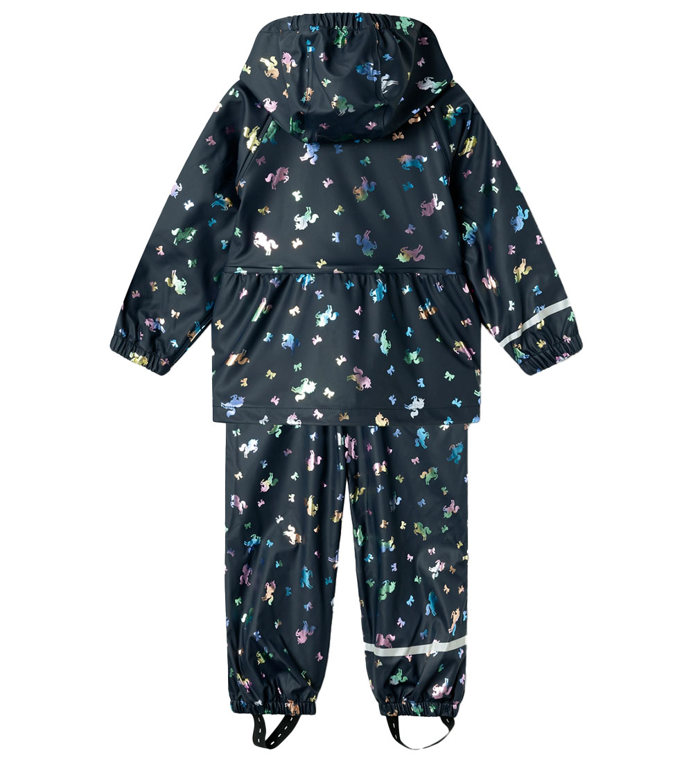 Name It Regntøj - NmfDry10 - Dark Sapphire/Unicorn