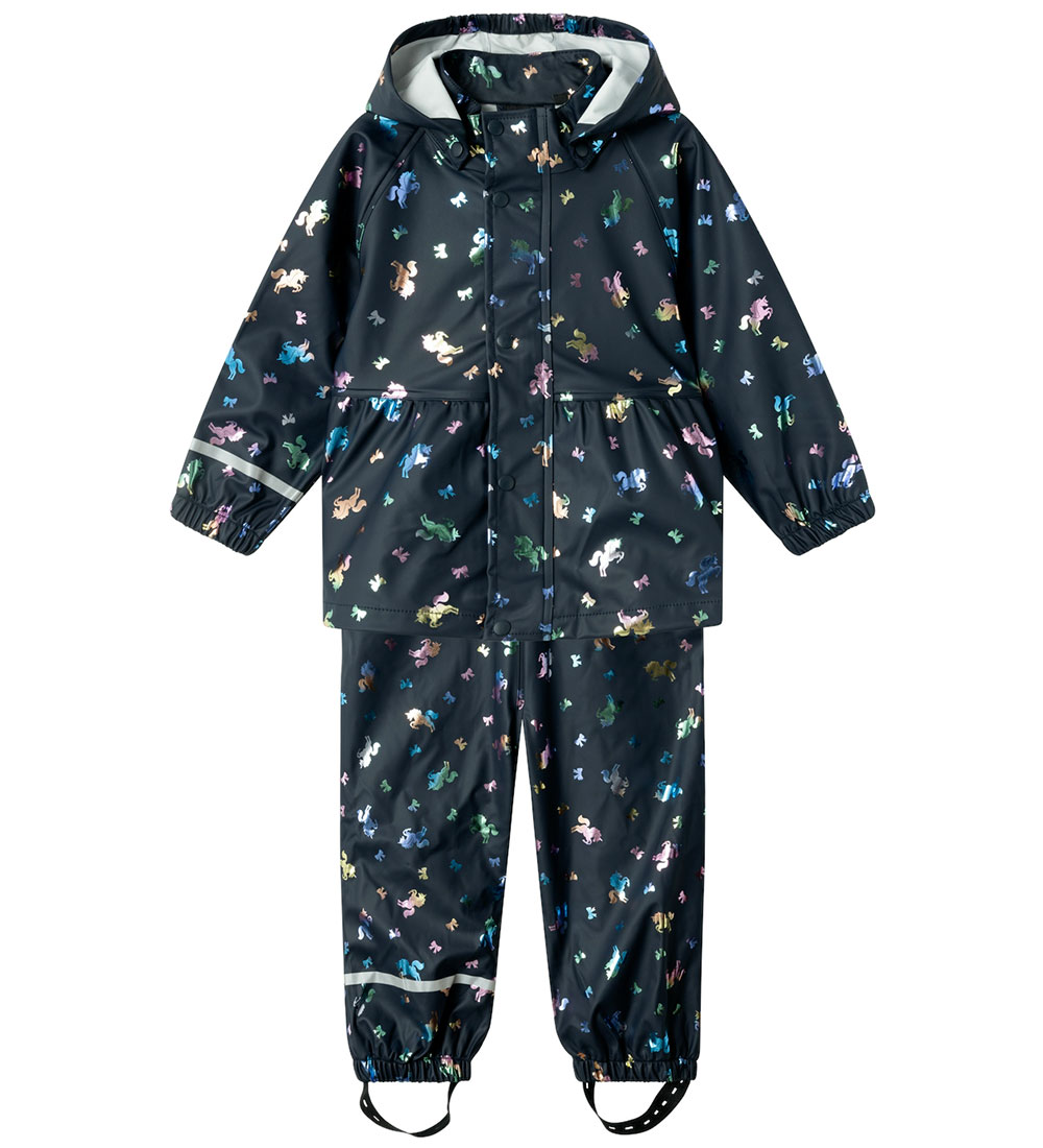 Name It Regntøj - NmfDry10 - Dark Sapphire/Unicorn