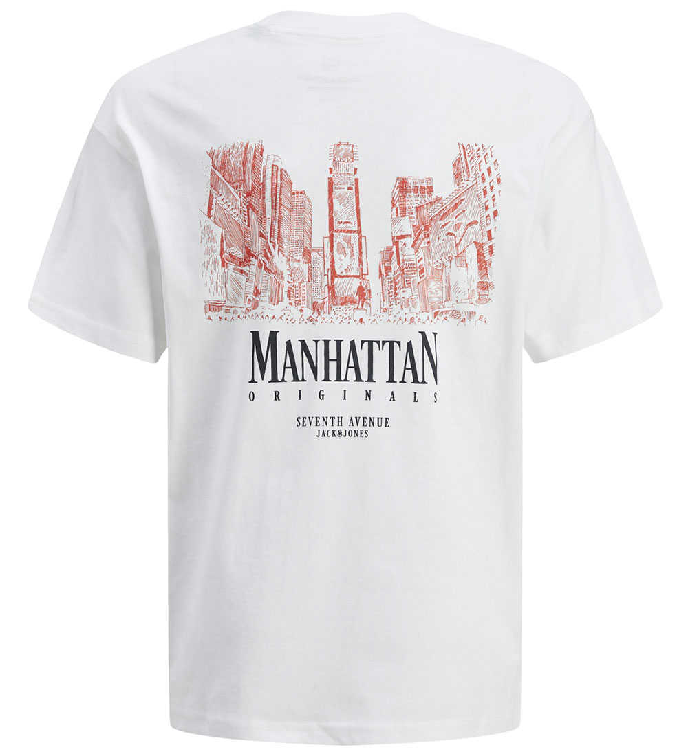 Jack & Jones T-shirt - JorBronx - Bright White