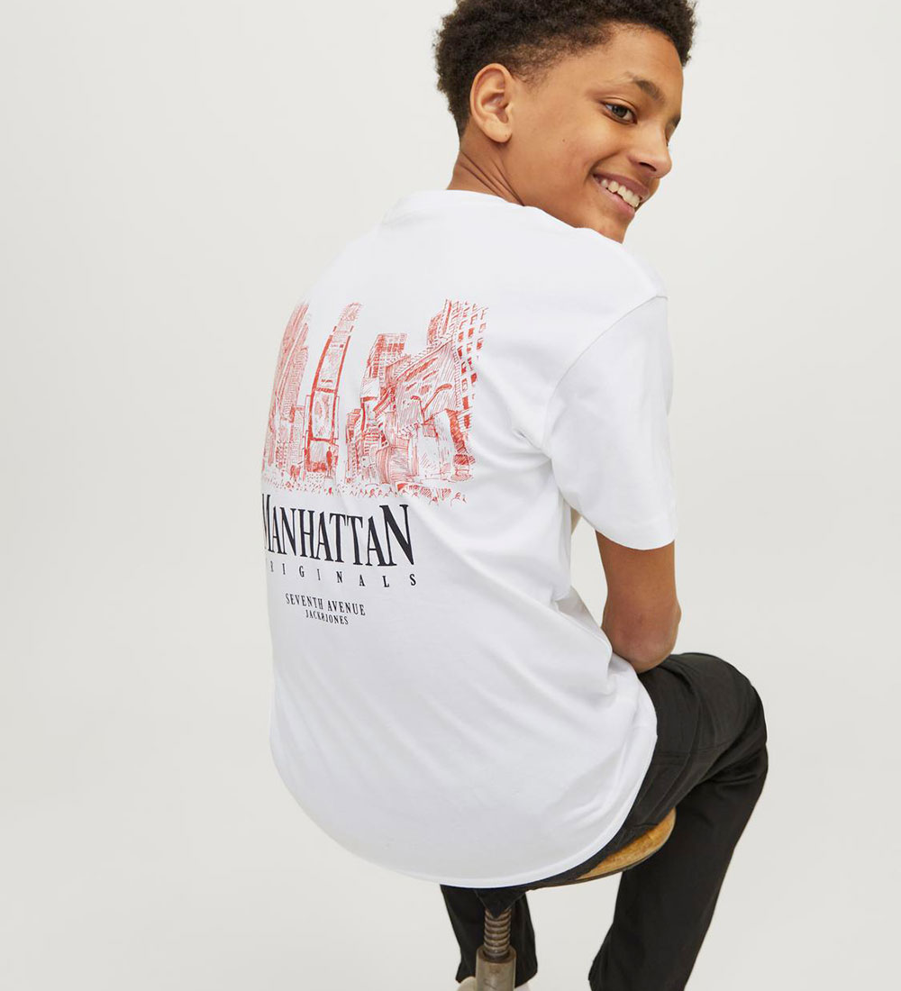 Jack & Jones T-shirt - JorBronx - Bright White