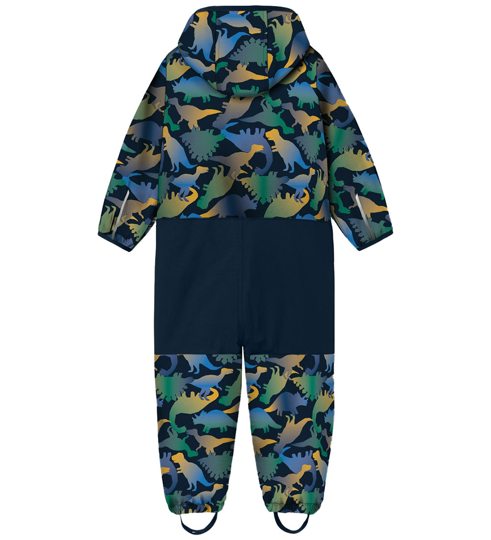 Name It Softshelldragt m. Flecce - NmmMalta05 - Dark Sapphire/Di