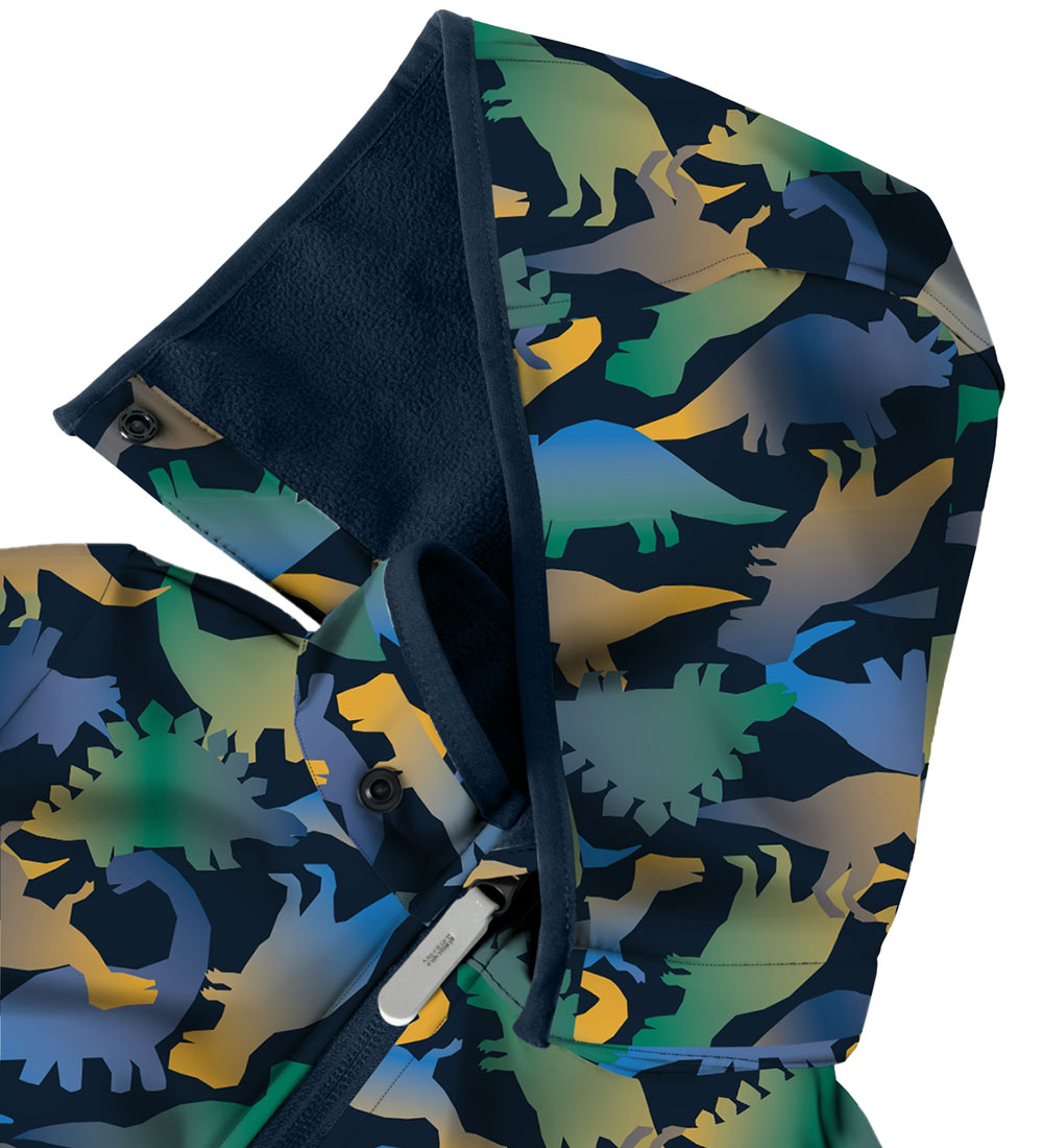 Name It Softshelldragt m. Flecce - NmmMalta05 - Dark Sapphire/Di