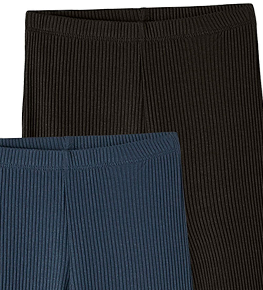 Name It Bukser - Rib - 2-pak - NkfVemma - Dark Sapphire/Black