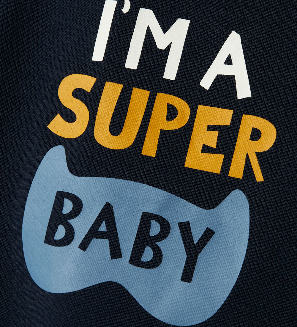 Name It Bluse - NbmVacion - Dark Sapphire/I`m A Super Baby