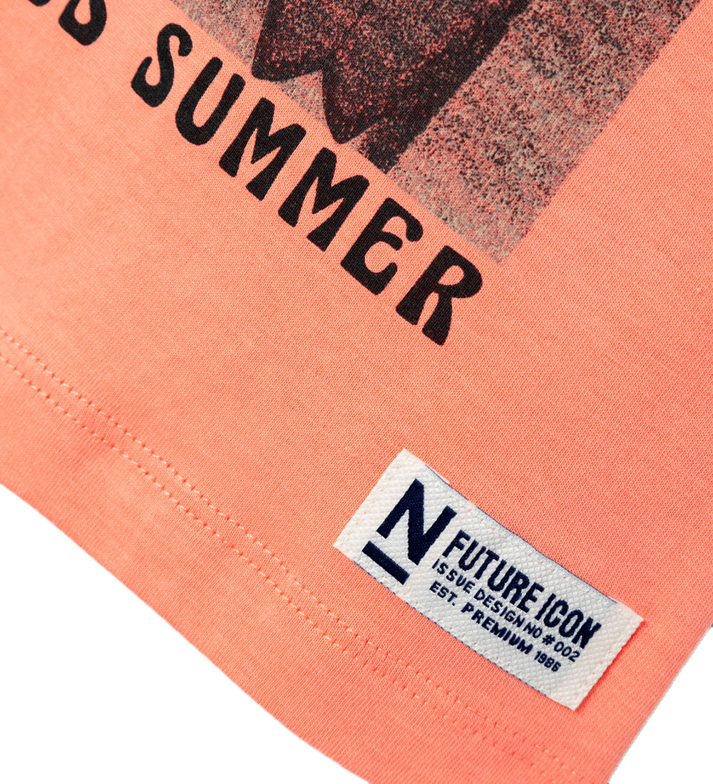 Name It T-shirt - NkmJolse - Papaya Punch