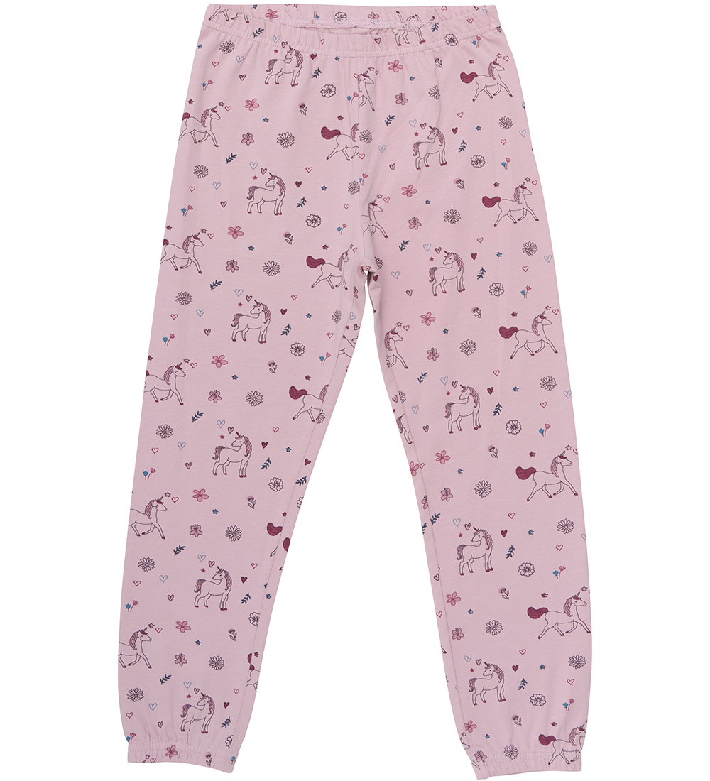 Minymo Nattøj - Dawn Pink m. Enhjørninger