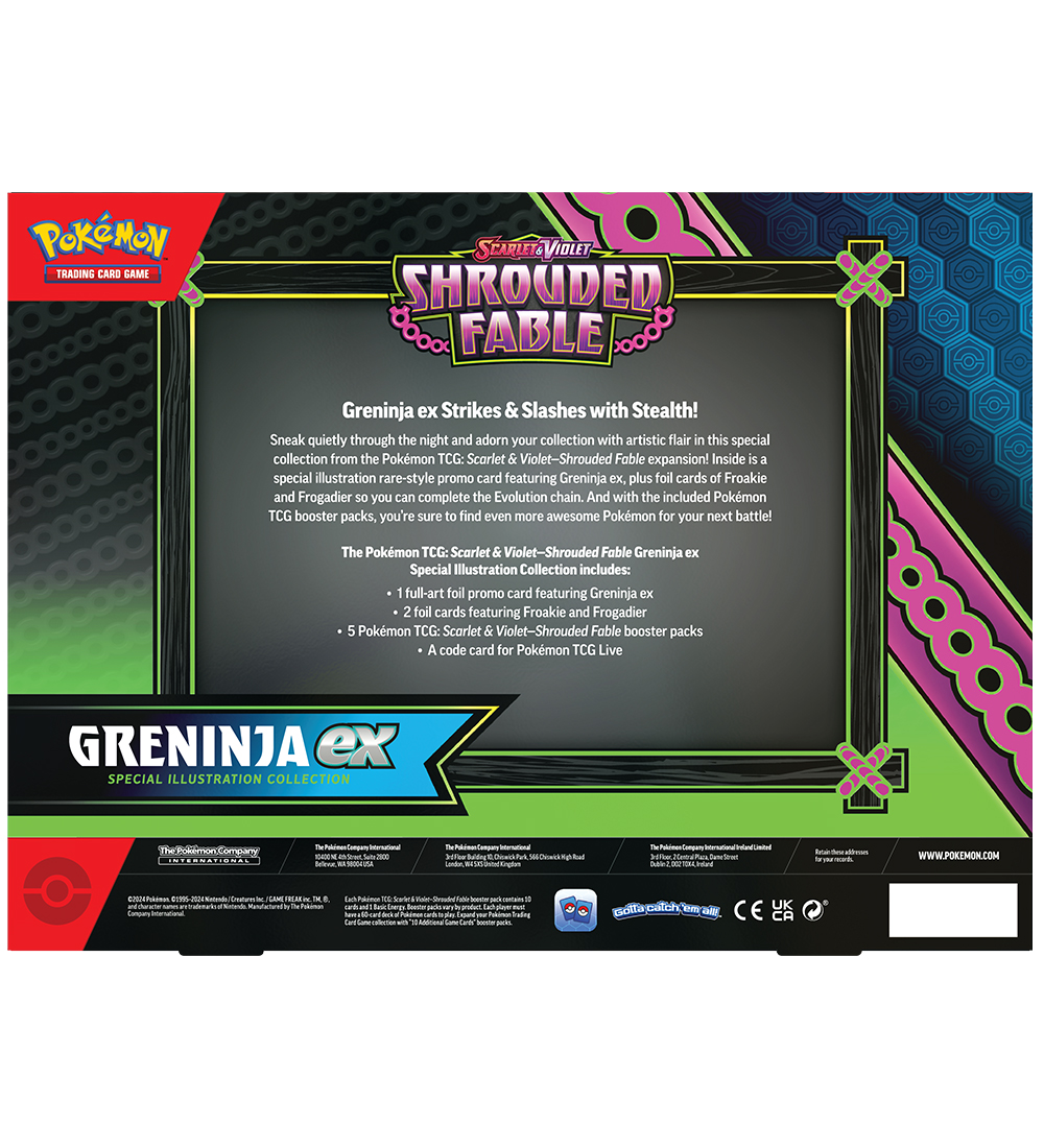 Pokémon Samlekort - Scarlet & Violet - Shrouded Fable - Greninja