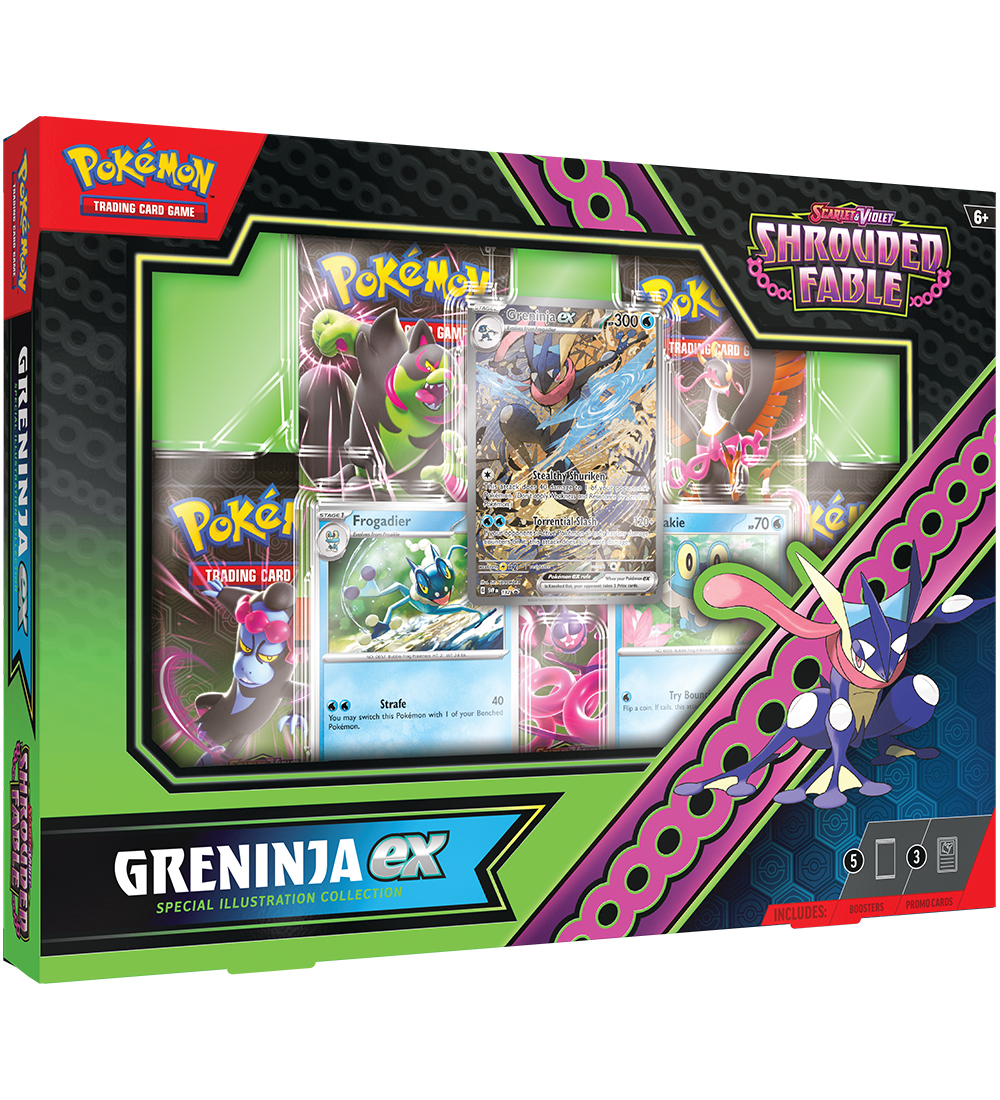 Pokémon Samlekort - Scarlet & Violet - Shrouded Fable - Greninja