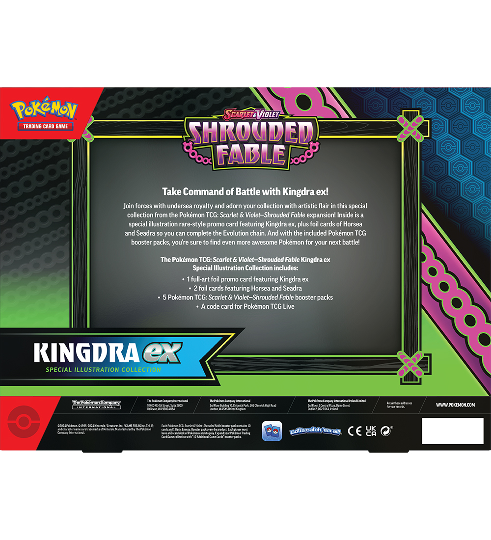 Pokémon Samlekort - Scarlet & Violet - Shrouded Fable - Kingdra