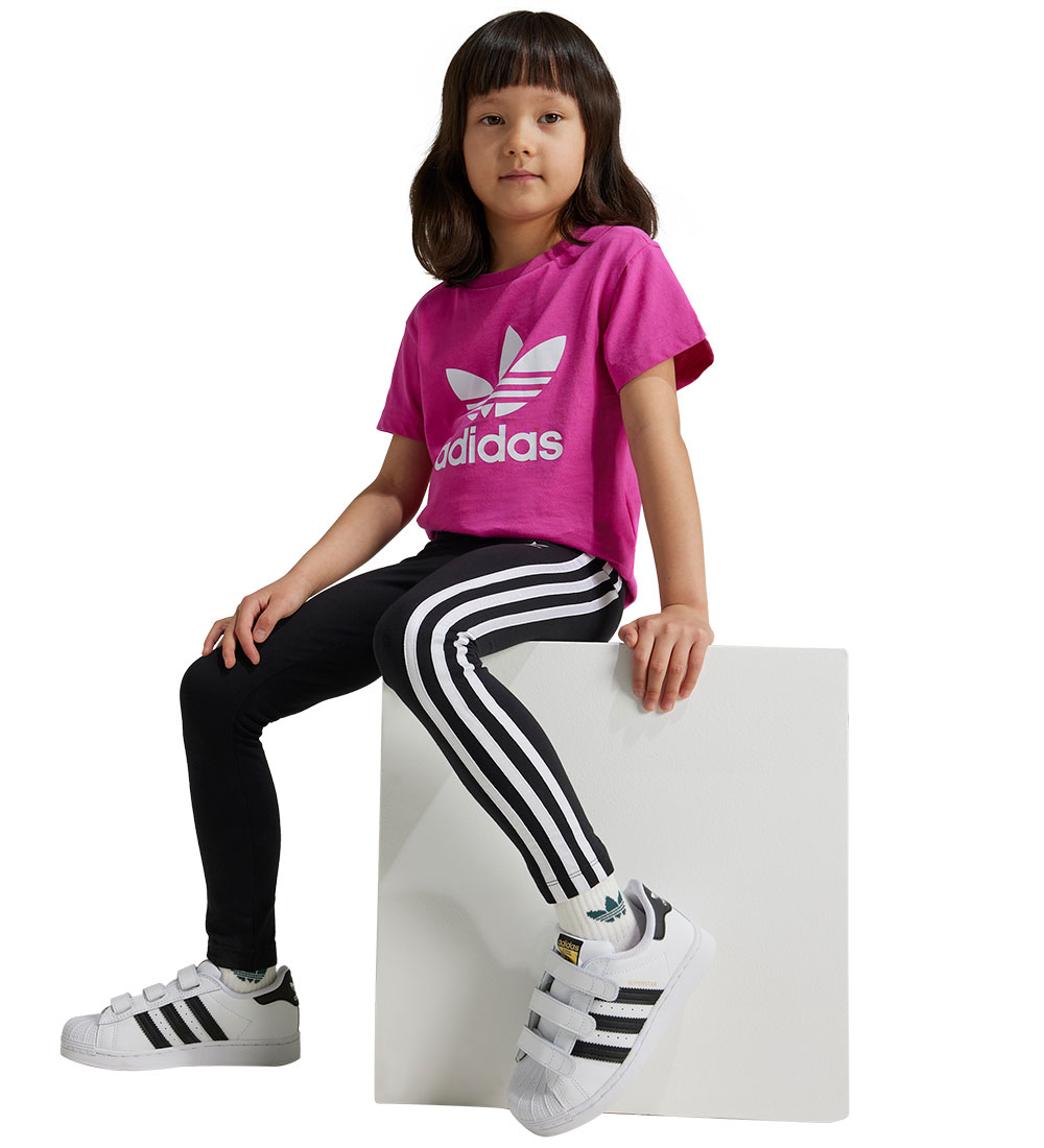 adidas Originals T-shirt - Trefoil - Pink