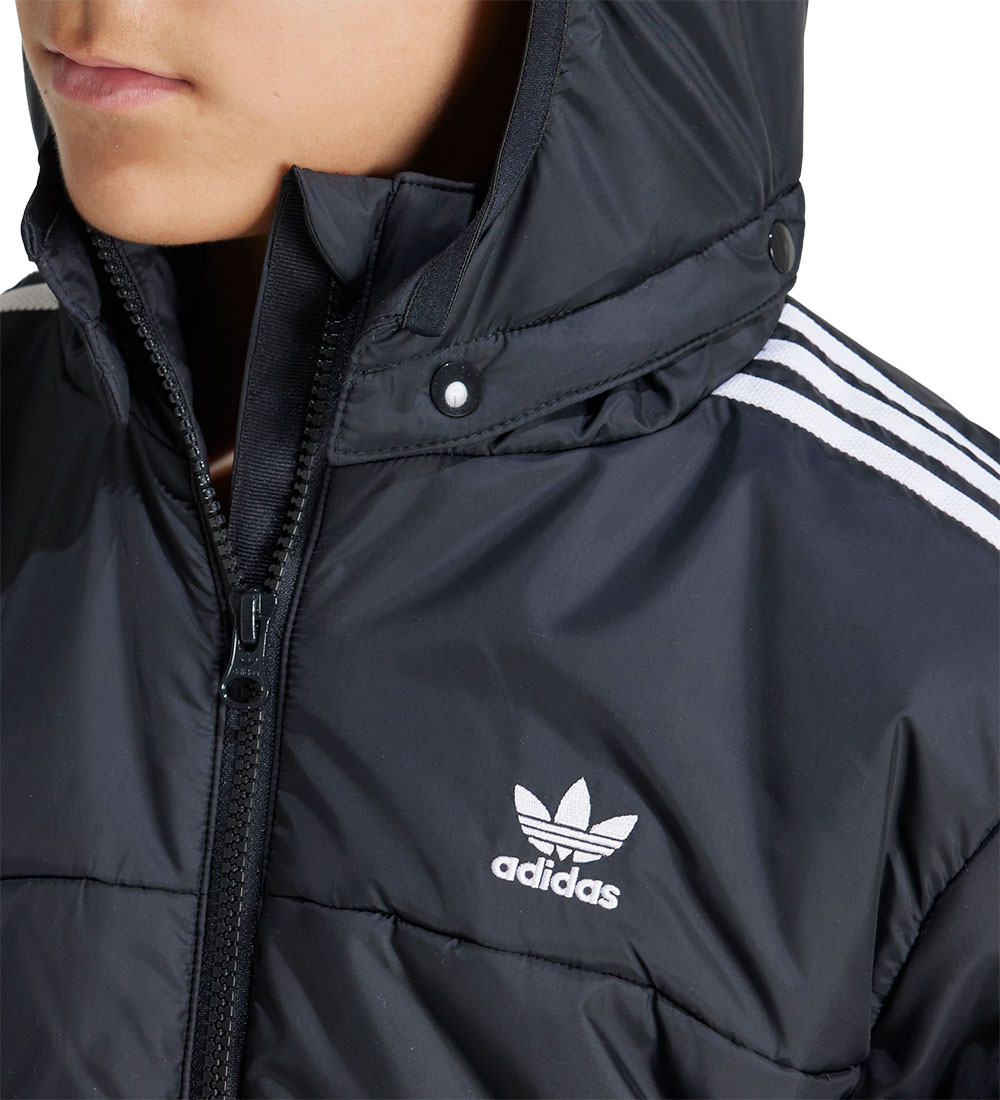 adidas Originals Dynejakke - Sort m. Hvid